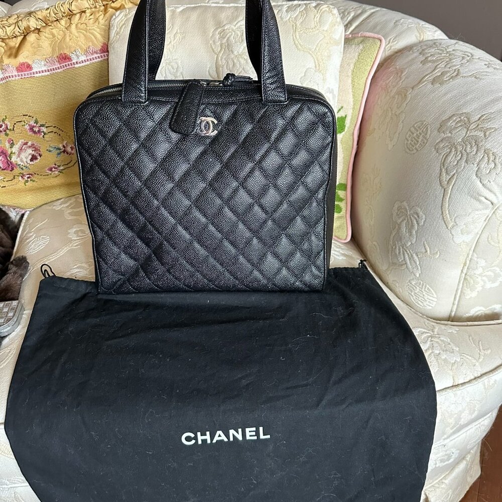 Chanel Black Caviar Handbag